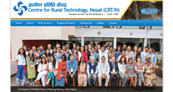 Desktop Screenshot of crtnepal.org